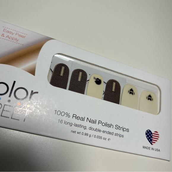 Color Street Sunday Puntday Football Themed Nail Polish Strips - Picture 4 of 6